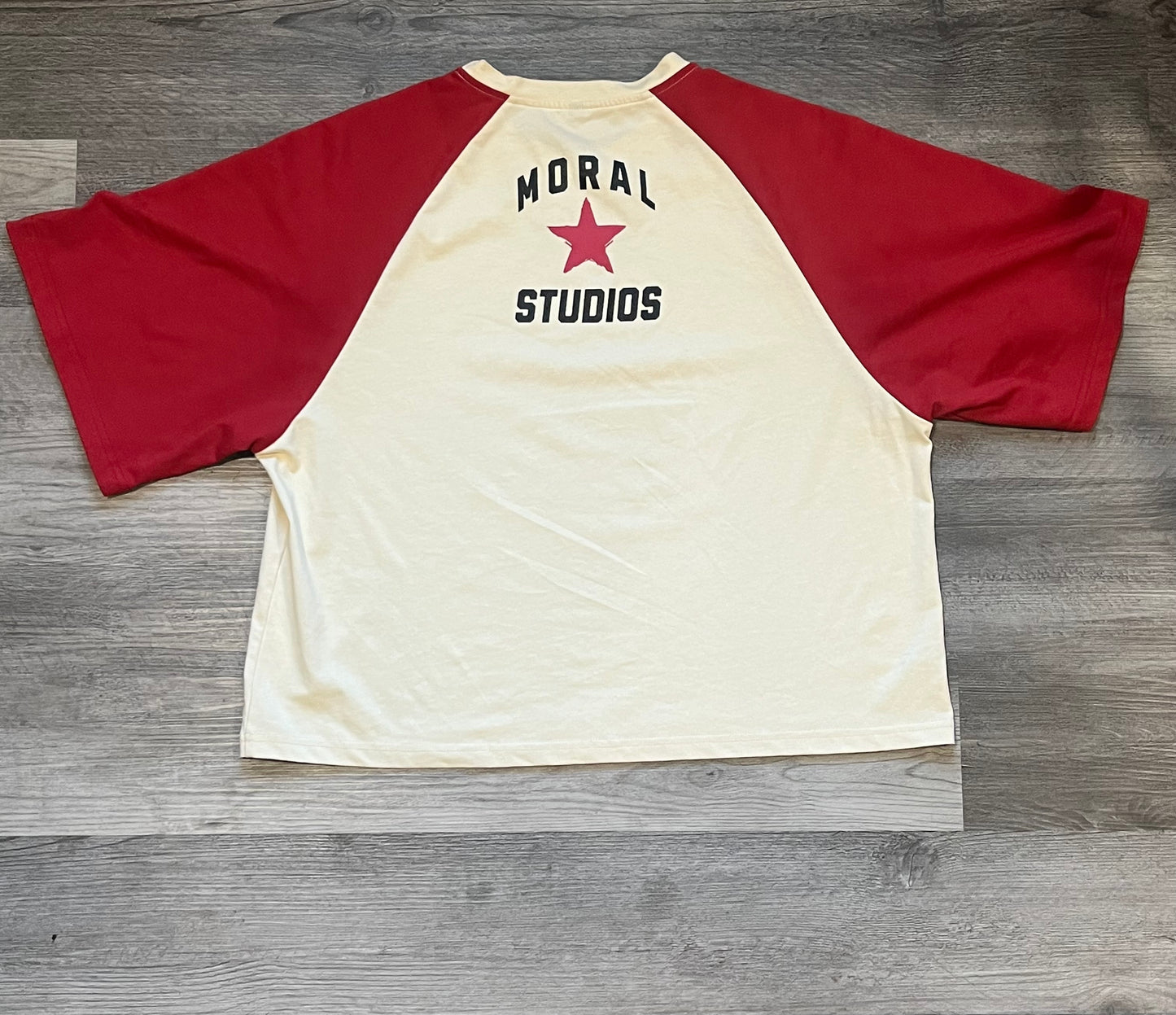 Moral Baseball T (Red)