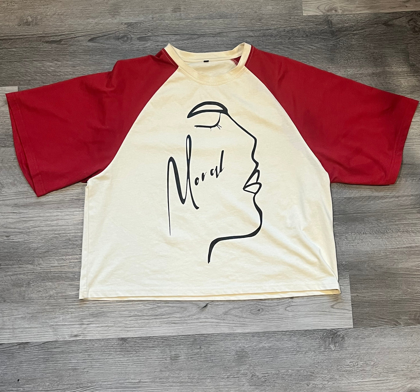 Moral Baseball T (Red)